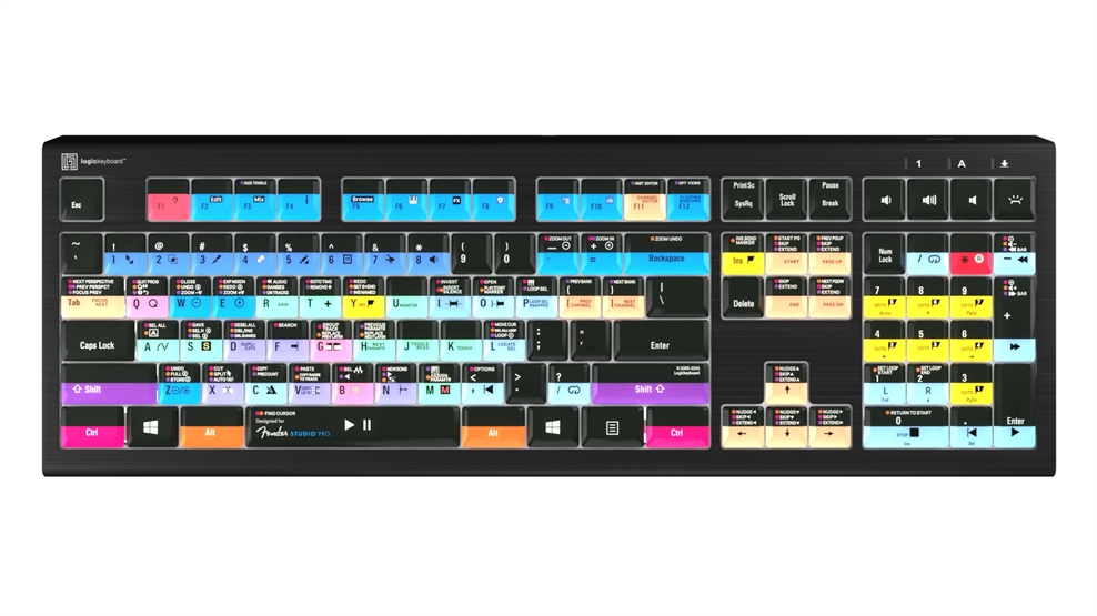 Fender Studio Pro<br>ASTRA2 Backlit Keyboard – Windows<br>